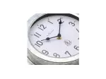 Venkovní nástěnné hodiny NeXtime POPPY stříbrné Venkovní nástěnné hodiny NeXtime POPPY stříbrné