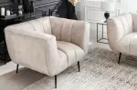 Křeslo NOBLESSE 105 CM šampaňské samet Křeslo NOBLESSE 105 CM šampaňské samet