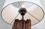Stolní lampa ROUSILIQUE 60 CM naplavené dříví Stolní lampa ROUSILIQUE 60 CM naplavené dříví