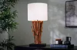 Stolní lampa EUPHORIA I 60 CM masiv longanské dřevo Stolní lampa EUPHORIA I 60 CM masiv longanské dřevo