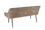 Stolová lavice TURIN taupe mikrovlákno Stolová lavice TURIN taupe mikrovlákno