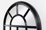 Luxusní zrcadlo CASTILLO 140 CM černé Luxusní zrcadlo CASTILLO 140 CM černé