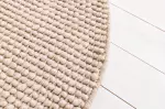 Kulatý koberec WOOL 150 CM béžový Kulatý koberec WOOL 150 CM béžový