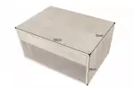 Závěsný noční stolek AMAZONAS 50 CM masiv sheesham Závěsný noční stolek AMAZONAS 50 CM masiv sheesham