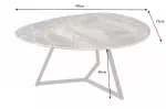 Konferenční stolek MARVELOUS TAUPE 90 CM keramika Konferenční stolek MARVELOUS TAUPE 90 CM keramika