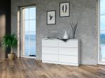 Komoda Malvína M6 120 bílá Komoda Malvína M6 120 bílá