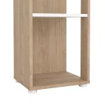 Knihovna Sigal 590 jackson hickory/bílá Knihovna Sigal 590 jackson hickory/bílá