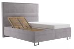 Postel Nikki 180x200 šedá Postel Nikki 180x200 šedá