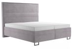 Postel Nikki 180x200 šedá Postel Nikki 180x200 šedá