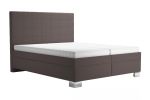 Postel Villy 160x200 hnědá Postel Villy 160x200 hnědá