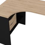 Psací stůl Felix 118 černý mat/jackson hickory Psací stůl Felix 118 černý mat/jackson hickory
