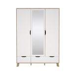 Šatní skříň Iker 709 jackson hickory/bílá Šatní skříň Iker 709 jackson hickory/bílá
