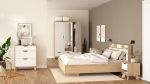 Šatní skříň Iker 709 jackson hickory/bílá Šatní skříň Iker 709 jackson hickory/bílá