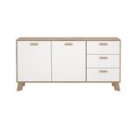 Komoda Iker 715 jackson hickory/bílá Komoda Iker 715 jackson hickory/bílá