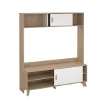 TV stěna Iker 718 jackson hickory/bílá TV stěna Iker 718 jackson hickory/bílá