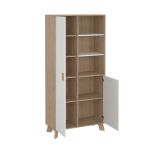 Knihovna Iker 719 jackson hickory/bílá Knihovna Iker 719 jackson hickory/bílá