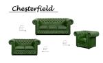 Křeslo Chesterfield Lord 1 kůže zelená Křeslo Chesterfield Lord 1 kůže zelená