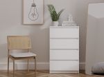 Komoda Malvína M4 60 bílá Komoda Malvína M4 60 bílá
