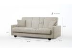 Sedací souprava Wex 3f+1+1 - Elaris 03 Sedací souprava Wex 3f+1+1 - Elaris 03