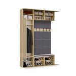 Předsíňová sestava Gaha III 1SZ2W dub sonoma Předsíňová sestava Gaha III 1SZ2W dub sonoma