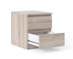 Noční stolek Simplicity 291 černý woodgrain Noční stolek Simplicity 291 černý woodgrain
