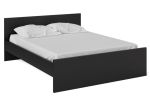 Postel Simplicity 213 160x200 cm černá MAT Postel Simplicity 213 160x200 cm černá MAT