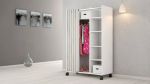 Skříň Harmony 119 bílá/beige Skříň Harmony 119 bílá/beige