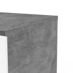 Komoda Simplicity 235 beton/bílý lesk Komoda Simplicity 235 beton/bílý lesk