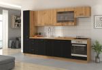 Kuchyňská dvířka Molly ZM 570x446 černá/dub artisan Kuchyňská dvířka Molly ZM 570x446 černá/dub artisan