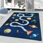Dětský kusový koberec Play 2910 navy - 160x230 cm Dětský kusový koberec Play 2910 navy - 160x230 cm