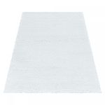 Kusový koberec Fluffy Shaggy 3500 white - 80x250 cm Kusový koberec Fluffy Shaggy 3500 white - 80x250 cm