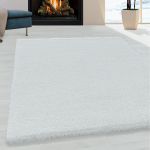 Kusový koberec Fluffy Shaggy 3500 white - 80x250 cm Kusový koberec Fluffy Shaggy 3500 white - 80x250 cm
