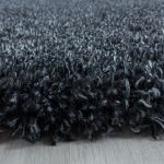 Kusový koberec Fluffy Shaggy 3500 anthrazit kruh - 80x80 (průměr) kruh cm Kusový koberec Fluffy Shaggy 3500 anthrazit kruh - 80x80 (průměr) kruh cm