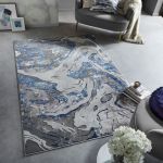 Kusový koberec Eris Marbled Navy - 240x340 cm Kusový koberec Eris Marbled Navy - 240x340 cm