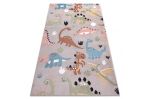 Dětský kusový koberec Fun Dino beige - 280x370 cm Dětský kusový koberec Fun Dino beige - 280x370 cm