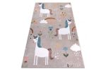 Dětský kusový koberec Fun Unicorn with rainbow beige - 180x270 cm Dětský kusový koberec Fun Unicorn with rainbow beige - 180x270 cm