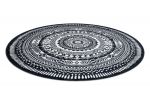 Kusový koberec Napkin black kruh - 200x200 (průměr) kruh cm Kusový koberec Napkin black kruh - 200x200 (průměr) kruh cm