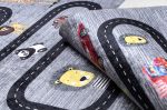 Dětský kusový koberec Bambino 2092 Streets cars anthracite - 140x190 cm Dětský kusový koberec Bambino 2092 Streets cars anthracite - 140x190 cm