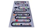 Dětský kusový koberec Bambino 2092 Streets cars anthracite - 140x190 cm Dětský kusový koberec Bambino 2092 Streets cars anthracite - 140x190 cm