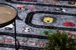 Dětský kusový koberec Bambino 2092 Streets cars anthracite - 140x190 cm Dětský kusový koberec Bambino 2092 Streets cars anthracite - 140x190 cm