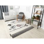 Dětský kusový koberec Petit Birds cream - 160x220 cm Dětský kusový koberec Petit Birds cream - 160x220 cm