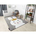 Dětský kusový koberec Petit Bunny grey - 160x220 cm Dětský kusový koberec Petit Bunny grey - 160x220 cm