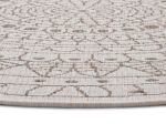 Kusový koberec Twin-Wendeteppiche 105475 Linen kruh – na ven i na doma - 140x140 (průměr) kruh cm Kusový koberec Twin-Wendeteppiche 105475 Linen kruh – na ven i na doma - 140x140 (průměr) kruh cm