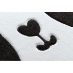 Dětský kusový koberec Petit Panda white kruh - 160x160 (průměr) kruh cm Dětský kusový koberec Petit Panda white kruh - 160x160 (průměr) kruh cm