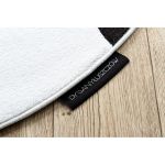Dětský kusový koberec Petit Panda white kruh - 160x160 (průměr) kruh cm Dětský kusový koberec Petit Panda white kruh - 160x160 (průměr) kruh cm