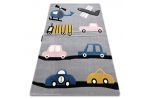Dětský kusový koberec Petit Toys cars grey - 160x220 cm Dětský kusový koberec Petit Toys cars grey - 160x220 cm