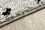 Běhoun Berber Syla B752 dots cream - 70x200 cm Běhoun Berber Syla B752 dots cream - 70x200 cm