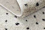 Běhoun Berber Syla B752 dots cream - 70x200 cm Běhoun Berber Syla B752 dots cream - 70x200 cm