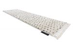 Běhoun Berber Syla B752 dots cream - 70x200 cm Běhoun Berber Syla B752 dots cream - 70x200 cm