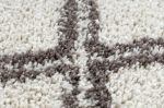 Kusový koberec Berber Asila cream and brown kruh - 120x120 (průměr) kruh cm Kusový koberec Berber Asila cream and brown kruh - 120x120 (průměr) kruh cm